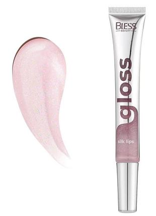 Блеск для губ gloss silk lips no 01 от bless beauty