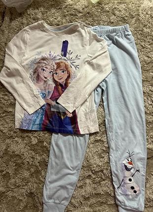 Піжама домашній костюм frozen primark