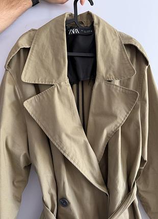 Тренч zara розмір l 2