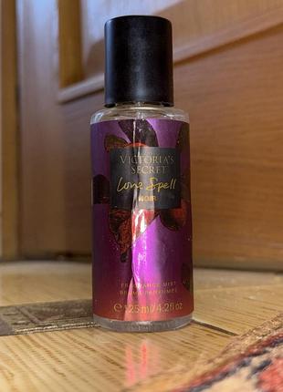 Парфумований спрей для тіла victoria's secret love spell noir 125 мл