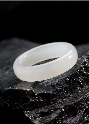 Кольцо "white agate" 5