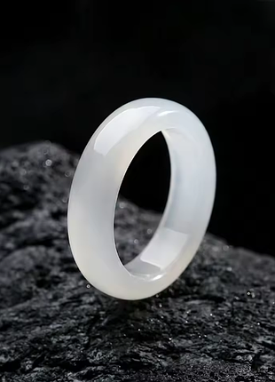 Кольцо "white agate" 2