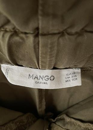 Штани жіночі хакі mango 4