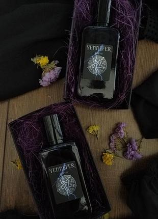 Духи йеннифер, 50мл. в подарунковій упаковці. бузок і агрус. handmade.