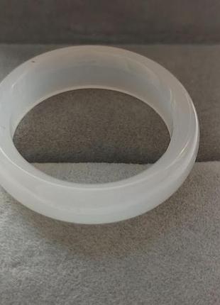 Кольцо "white agate" 6