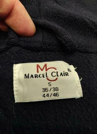 Флисовый халат marcel clair синего цвета 3