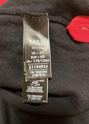 Тонкий джемпер з віскози m&s 3