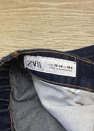 Джинси zara на дівчинку 164 3