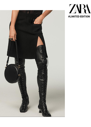 Юбка миди из лимитированной коллаборации stefano pilati x zara