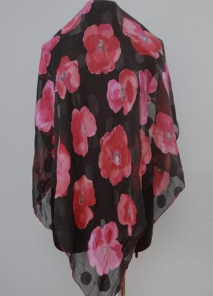 Винтажный шелковый платокpierre balmain 4
