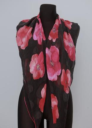 Винтажный шелковый платокpierre balmain 2