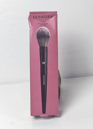 Пензель для пудри sephora collection  pro powder brush #59 4