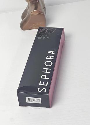 Пензель для пудри sephora collection  pro powder brush #59 6