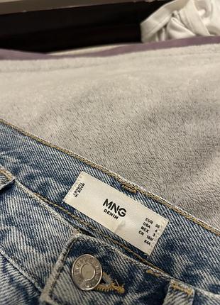 Джинси світлі mango denim eur 36 us 4 5