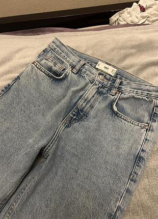 Джинси світлі mango denim eur 36 us 4 3