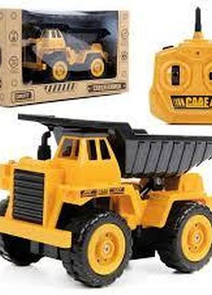 Машинка самосвал на радиоуправлении maya toys р/у