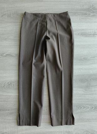 Шерстяные укороченные брюки от gunex for brunello cucinelli
