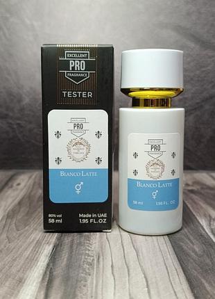 Унисекс парфюм giardini di toscana bianco latte (бянко латте) tester pro 58 мл