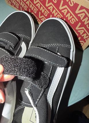 Кеди vans на липучках 34р 3