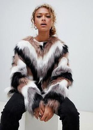 Стильная эко шубка new look, s, без дефектов