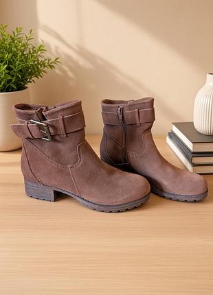 Нові замшеві черевики clarks marana amber оригінал р. 36 чоботи