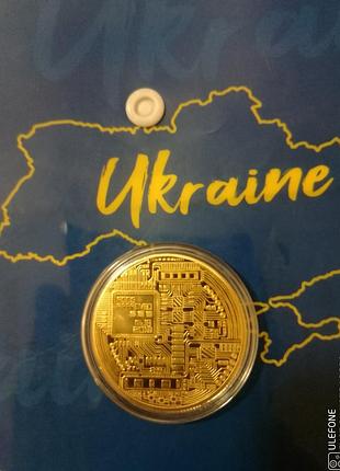 Монета биткоин 3