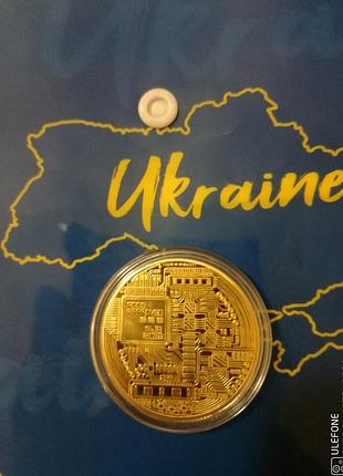 Монета биткоин 4