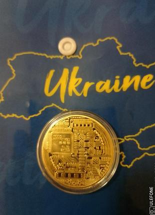 Монета биткоин 5