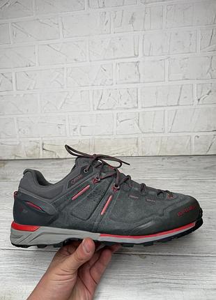 Крутые трекинговые кроссовки mammut alnasca low gtx gore-tex
