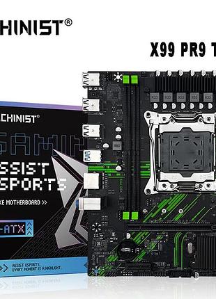 Материнская плата machinist x99 pr9 tmp2.0 + процессор 2680v4 (14 ядер / 24 потоков), частота до 3.3 ghz. 2