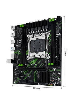 Материнская плата machinist x99 pr9 tmp2.0 + процессор 2680v4 (14 ядер / 24 потоков), частота до 3.3 ghz. 3