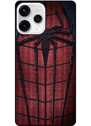 Силіконовий чохол бампер для oppo reno 15 з картинкою людина-павук spider man