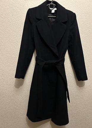 Пальто демісезонне h&m eur 34 us 2 довге