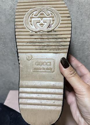 Gucci 🔥🔥шлепки на платформе 3