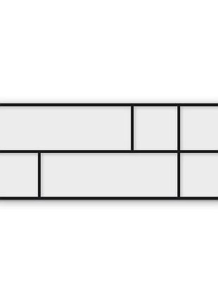 Багаторазовий трафарет 82×33 см, 3 мм — під плитку plank 6×24″ 152×610 мм, кладка старе місто, декоративна штукатурка стін