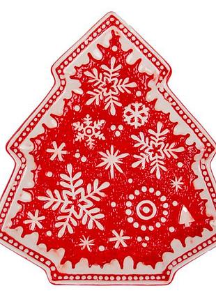 Блюдо lefard snowflake 824-008 23х20х2,5 см