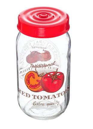 Банка для зберігання herevin tomato 171441-057 600 мл