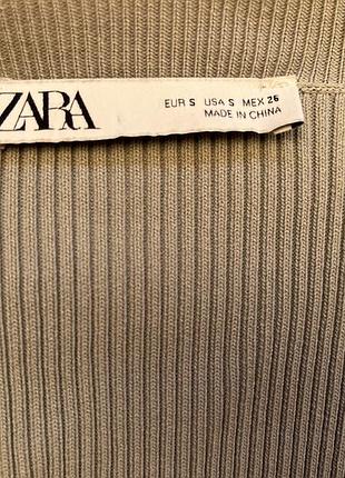 *💚 стильна кофточка zara | оливкова | s 4