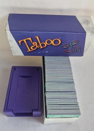 Настільна гра табу оригінал hasbro 2000 made in usa taboo 3