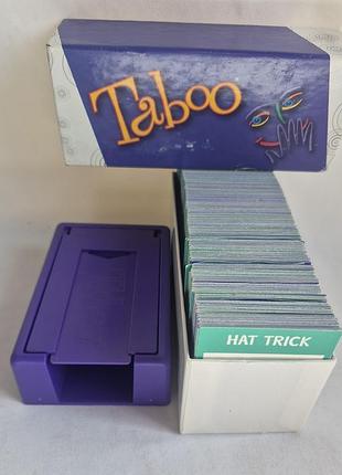 Настільна гра табу оригінал hasbro 2000 made in usa taboo 4