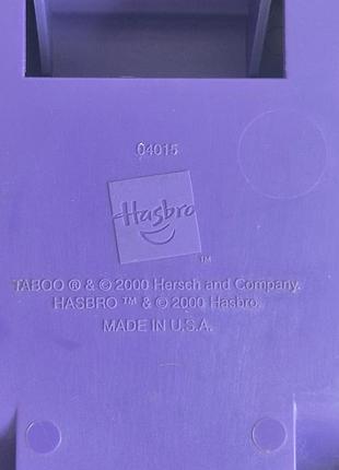 Настільна гра табу оригінал hasbro 2000 made in usa taboo 6