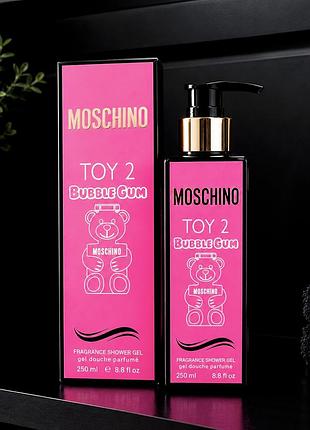 Парфумований гель для душу moshino toy 2 bubble gum exclusive euro 250 мл
