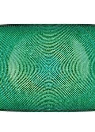 Блюдо прямоугольное losk brenda l0611-t8601575 23 см зеленое
