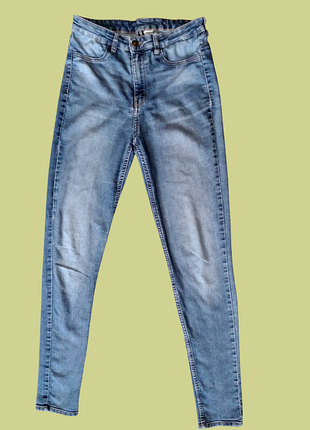 Джинсы h&amp;m divided super skinny high waist, размер eur 38 (s/m)