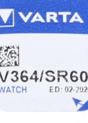 Батарейка varta v 364 (sr621sw)