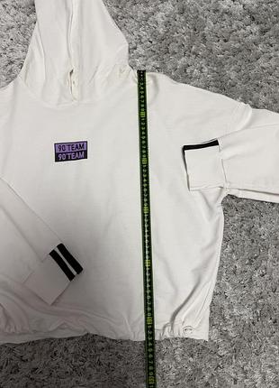 Кофта жіноча з капюшоном oversize m-l 2