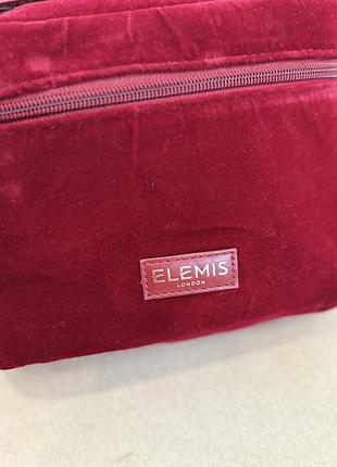 Бархатна косметичка elemis 2