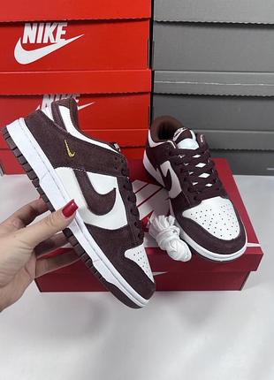 Жіночі брендові кросівки nike sb коричневі