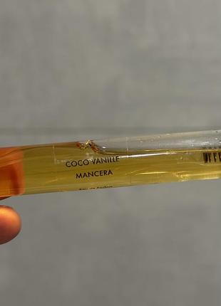 Парфуми mancera coco vanille 10 ml 3