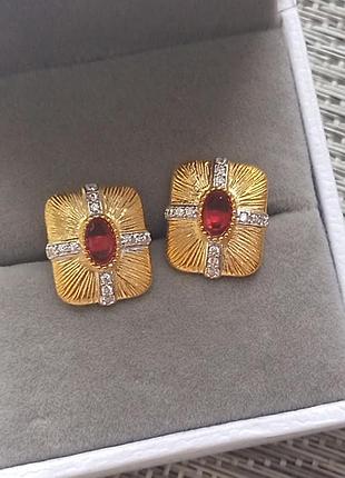 Серьги "retro chic" 5